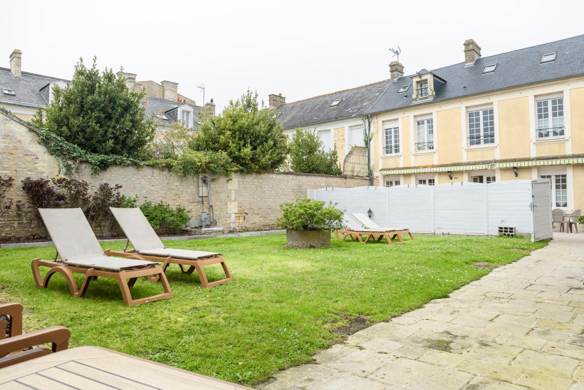 Maison Studios & Appartements Les 4 Vents Luc-sur-Mer Eksteriør billede