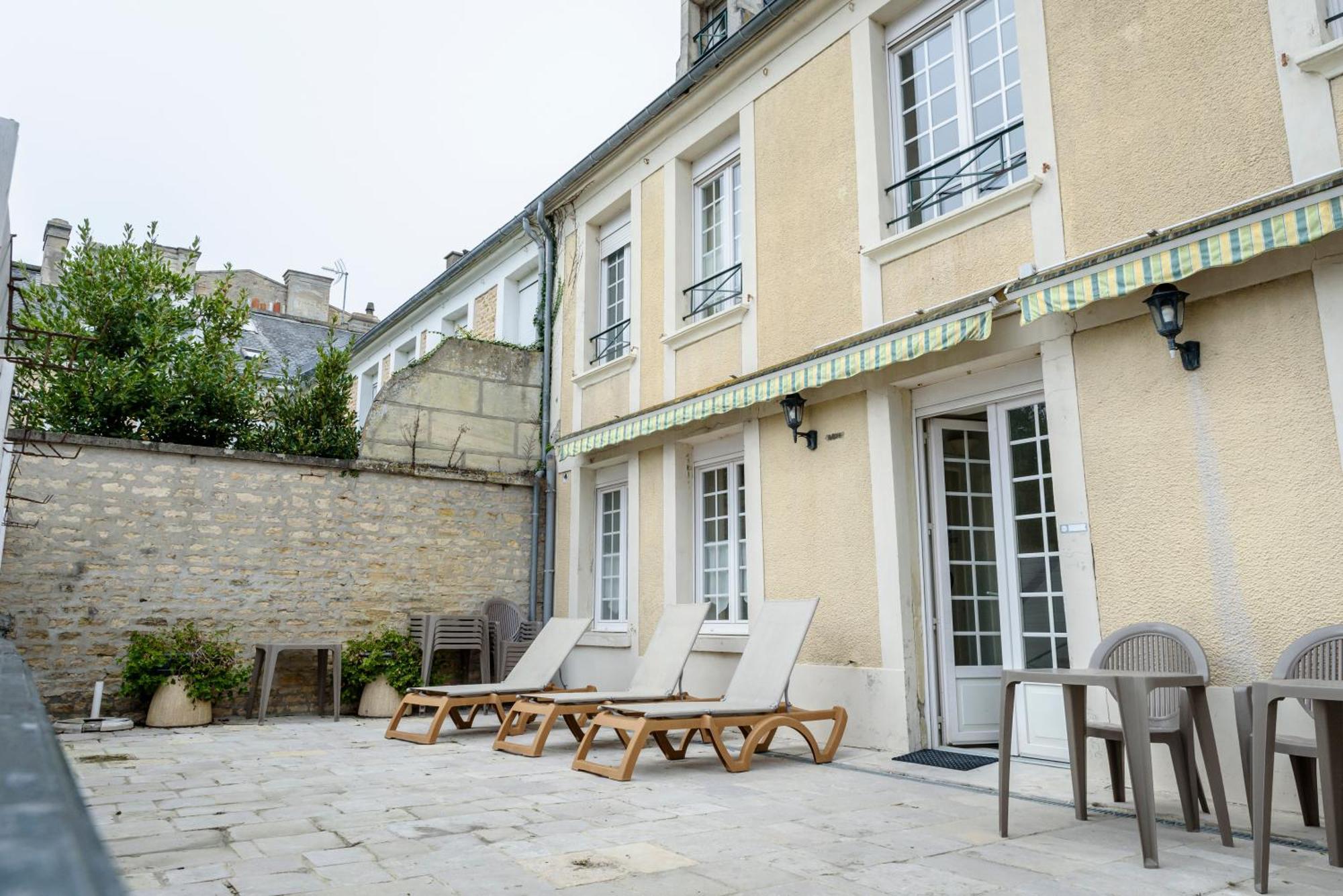 Maison Studios & Appartements Les 4 Vents Luc-sur-Mer Eksteriør billede